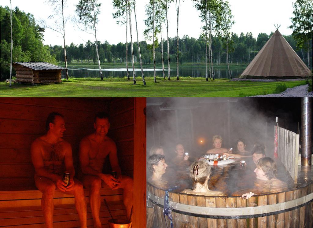 Ratt O Roder Stugby & Konferens Villa Djuras Bagian luar foto